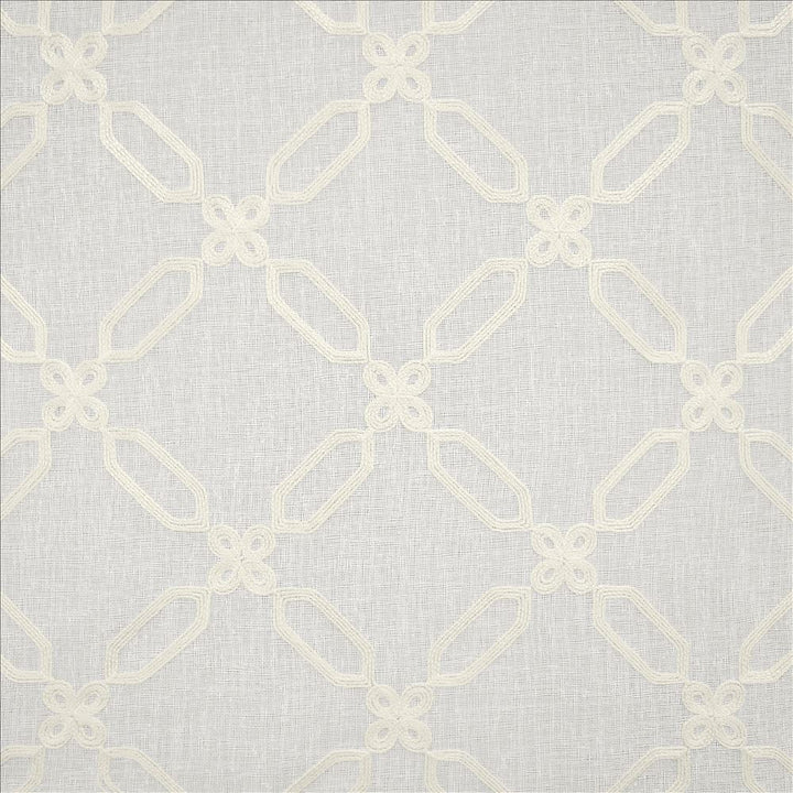 Transport White by Kasmir Fabric 5108 100% Polyester
 CHINA </p><p>Repeat: Horizontal: 6 inches and Vertical: 6 inches 56 - 58 - Fabric Carolina -