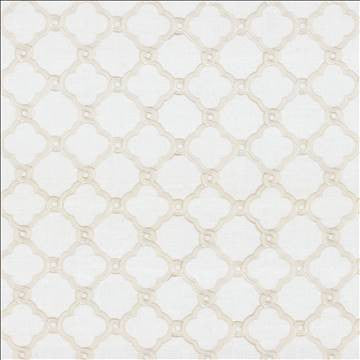 Tread Ivory by Kasmir Fabric 5108 100% Polyester CHINA Not Tested H: 6 inches, V: 6 inches 58 - 60 - Fabric Carolina - Kasmir