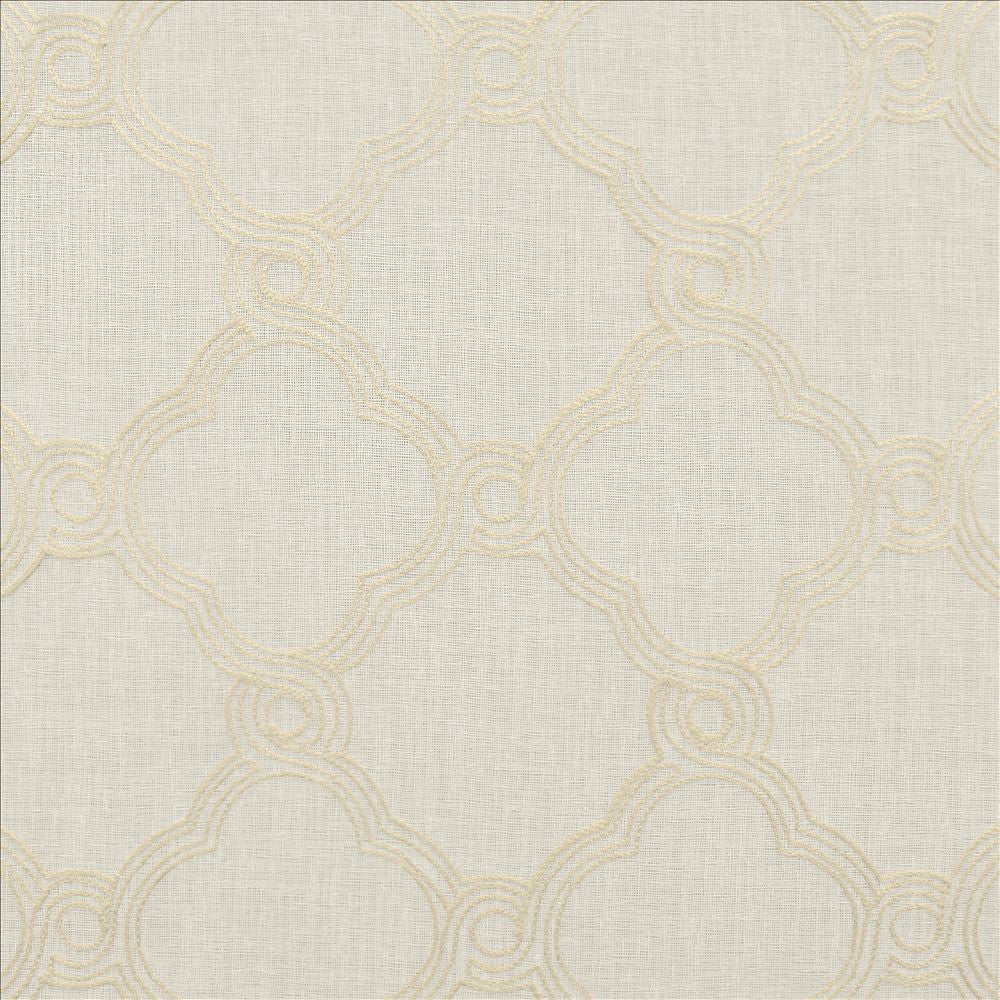 Tread Ivory by Kasmir Fabric 5108 100% Polyester
 CHINA Not Tested </p><p>Repeat: Horizontal: 6 inches and Vertical: 6 inches 47 - Fabric Carolina -