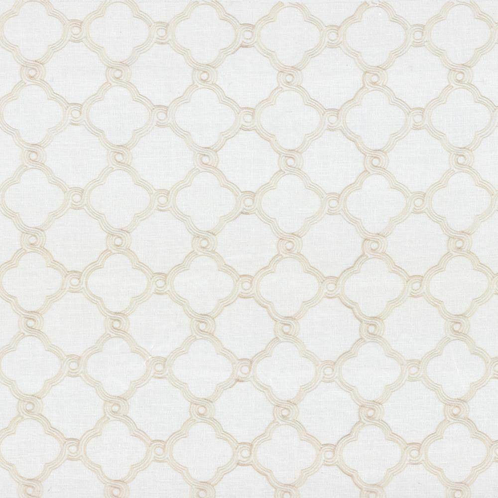 Tread Ivory by Kasmir Fabric 5108 CHINA Not Tested H: 6 inches, V:6 inches 58 - 60 - Fabric Carolina - Kasmir
