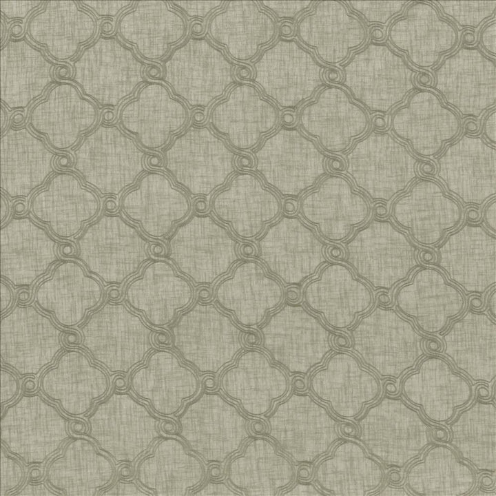 Tread Silver by Kasmir Fabric 5108 100% Polyester
 CHINA Not Tested Horizontal: 6 inches and Vertical: 6 inches 47 - Fabric Carolina -