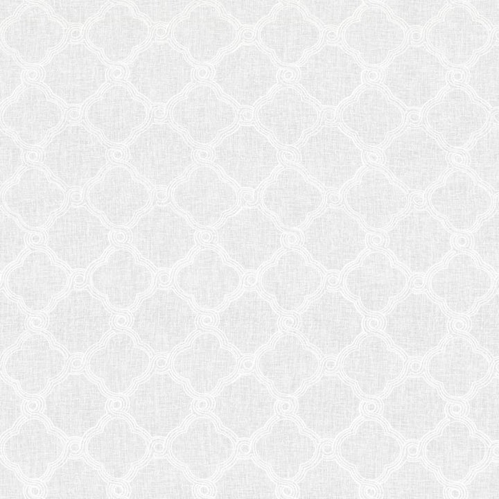 Tread White by Kasmir Fabric 5108 CHINA Not Tested H: 6 inches, V:6 inches 58 - 60 - Fabric Carolina - Kasmir