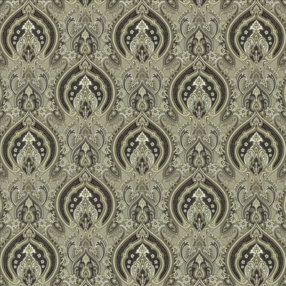 Treasure Trove Ash by Kasmir Fabric 1466 100% Cotton
 INDONESIA </p><p>Repeat: Horizontal: 13 4/8 inches and Vertical: 13 4/8 inches 54 - Fabric Carolina -