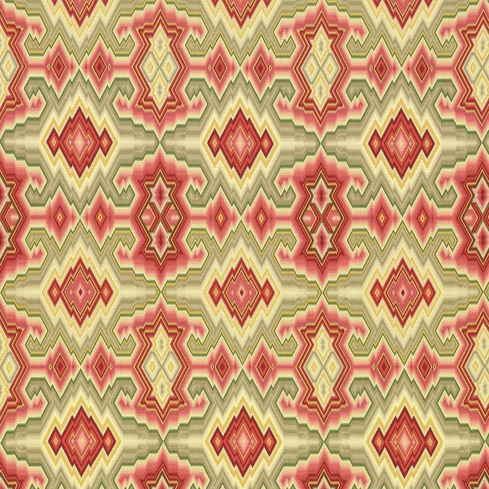 Tribal Blanket Fiesta by Kasmir Fabric 1418 PERU 30,000 Wyzenbeek Double Rubs H: 13 4/8 inches, V:27 inches 54 - 55 - Fabric Carolina - Kasmir