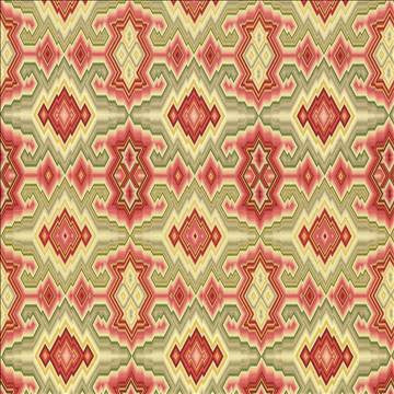 Tribal Blanket Fiesta by Kasmir Fabric 1418 100% Cotton PERU 30,000 Wyzenbeek Double Rubs H: 13 4/8 inches, V: 27 inches 54 - 55 - Fabric Carolina - Kasmir