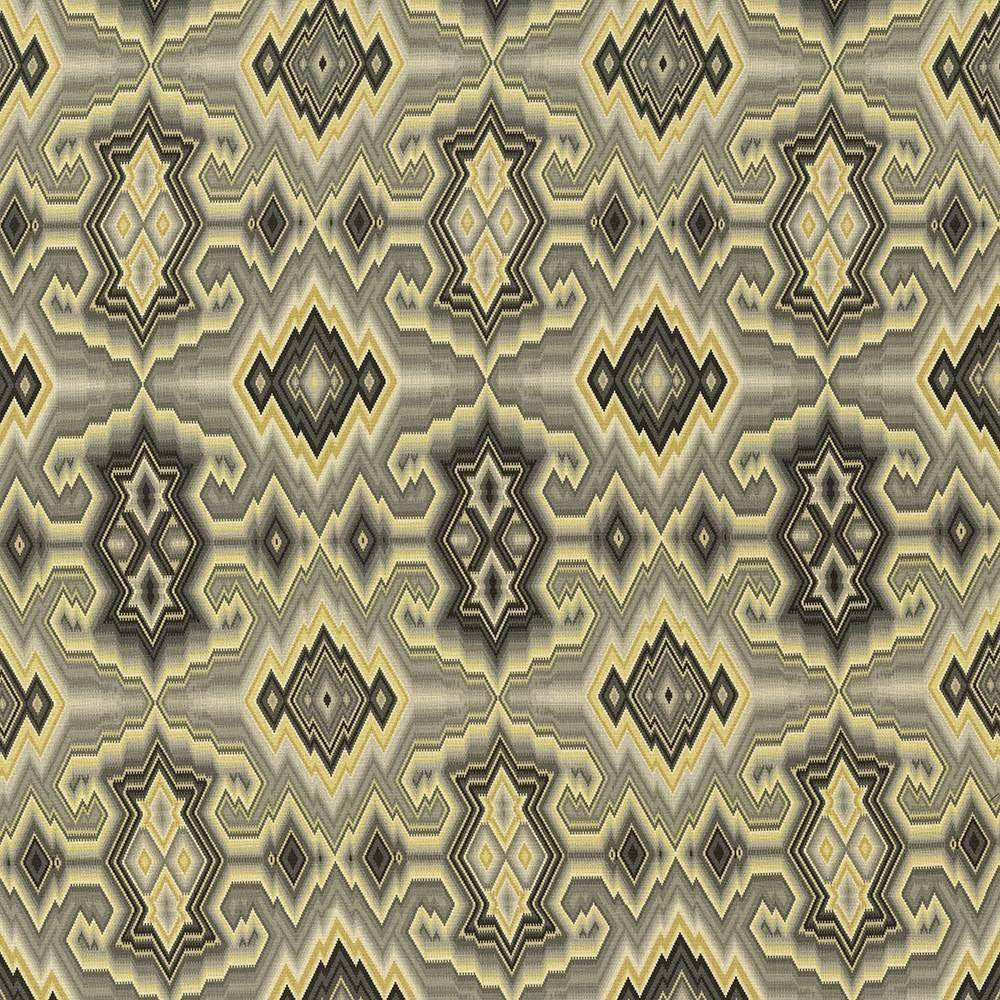 Tribal Blanket Pebble by Kasmir Fabric 1417 PERU 30,000 Wyzenbeek Double Rubs H: 13 4/8 inches, V:27 inches 54 - 55 - Fabric Carolina - Kasmir
