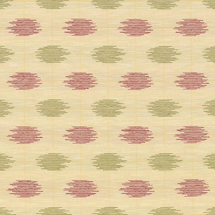 Tribal Threads Berry by Kasmir Fabric 1424 USA 39,000 Wyzenbeek Double Rubs H: 6 6/8 inches, V:7 inches 57 - 58 - Fabric Carolina - Kasmir