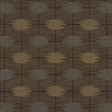 Tribal Threads Bronze by Kasmir Fabric 1424 46% Polyester 44% Rayon 10% Cotton USA 39,000 Wyzenbeek Double Rubs H: 6 6/8 inches, V: 7 inches 57 - 58 - Fabric Carolina - Kasmir
