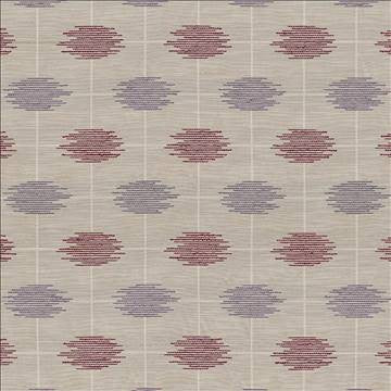 Tribal Threads Violet by Kasmir Fabric 1423 46% Polyester 44% Rayon 10% Cotton USA 39,000 Wyzenbeek Double Rubs H: 6 6/8 inches, V: 7 inches 57 - 58 - Fabric Carolina - Kasmir