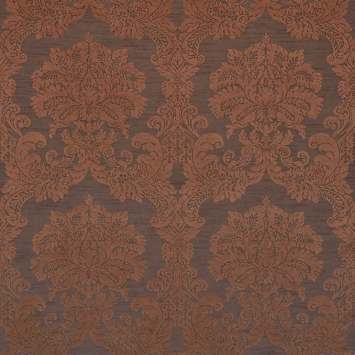Tribeca Copper by Kasmir Fabric 1412 100% Polyester
 CHINA </p><p>Repeat: Horizontal: 15 4/8 inches and Vertical: 13 6/8 inches 61 - 62 - Fabric Carolina -