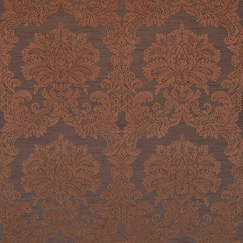 Tribeca Copper by Kasmir Fabric 1412 CHINA Not Tested H: 15 4/8 inches, V:13 6/8 inches 61 - 62 - Fabric Carolina - Kasmir