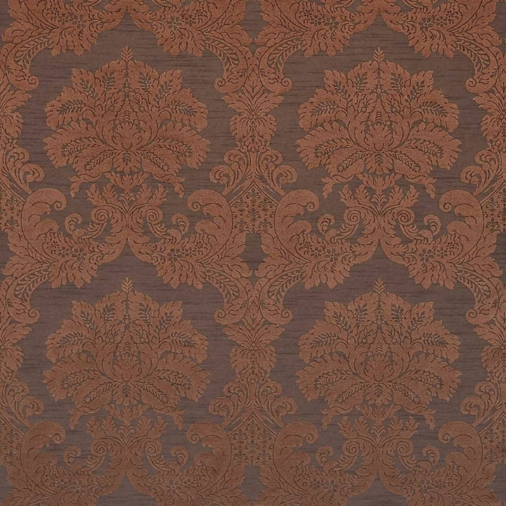 Tribeca Copper by Kasmir Fabric 1412 CHINA Not Tested H: 15 4/8 inches, V:13 6/8 inches 61 - 62 - Fabric Carolina - Kasmir