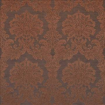 Tribeca Copper by Kasmir Fabric 1412 100% Polyester CHINA Not Tested H: 15 4/8 inches, V: 13 6/8 inches 61 - 62 - Fabric Carolina - Kasmir