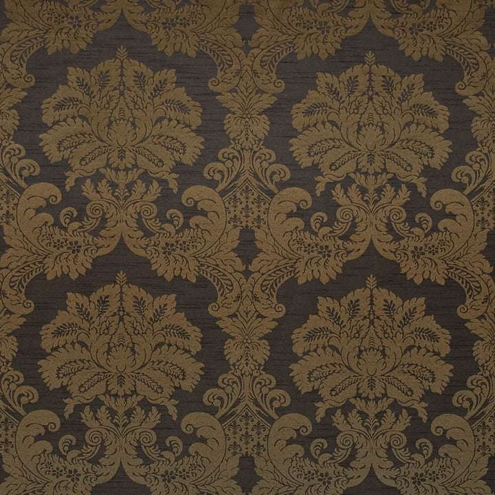 Tribeca Espresso by Kasmir Fabric 1412 100% Polyester
 CHINA Not Tested </p><p>Repeat: Horizontal: 15 4/8 inches and Vertical: 13 6/8 inches 61 - Fabric Carolina -