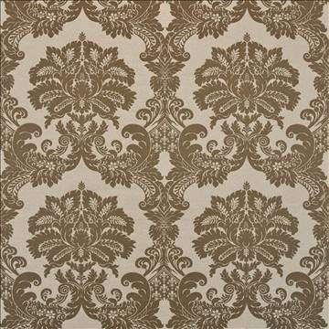 Tribeca Latte by Kasmir Fabric 1412 100% Polyester CHINA Not Tested H: 15 4/8 inches, V: 13 6/8 inches 61 - 62 - Fabric Carolina - Kasmir