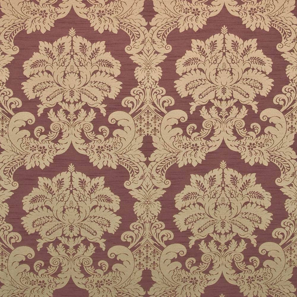 Tribeca Redwood by Kasmir Fabric 1412 CHINA Not Tested H: 15 4/8 inches, V:13 6/8 inches 61 - 62 - Fabric Carolina - Kasmir
