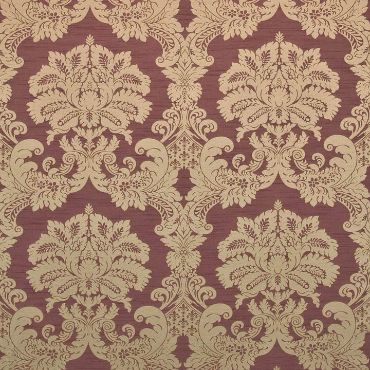 Tribeca Redwood by Kasmir Fabric 1412 CHINA Not Tested H: 15 4/8 inches, V:13 6/8 inches 61 - 62 - Fabric Carolina - Kasmir
