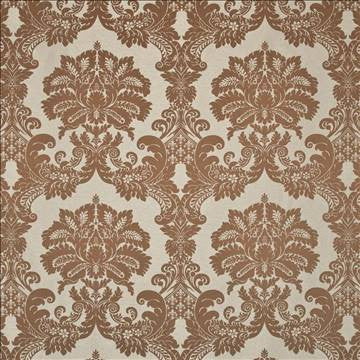 Tribeca Spice by Kasmir Fabric 1412 100% Polyester CHINA Not Tested H: 15 4/8 inches, V: 13 6/8 inches 61 - 62 - Fabric Carolina - Kasmir