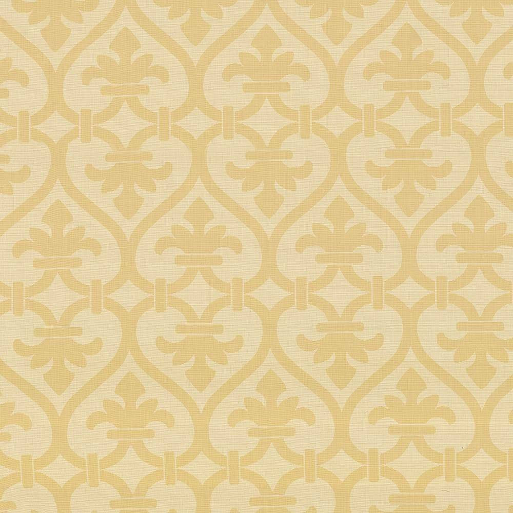 Triomphe Butter by Kasmir Fabric 1423 USA 48,000 Wyzenbeek Double Rubs H: 13 4/8 inches, V:38 3/8 inches 60 - 61 - Fabric Carolina - Kasmir