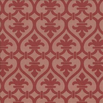 Triomphe Crimson by Kasmir Fabric 1423 97% Cotton 3% Polyester USA 48,000 Wyzenbeek Double Rubs H: 13 4/8 inches, V: 38 3/8 inches 60 - 61 - Fabric Carolina - Kasmir