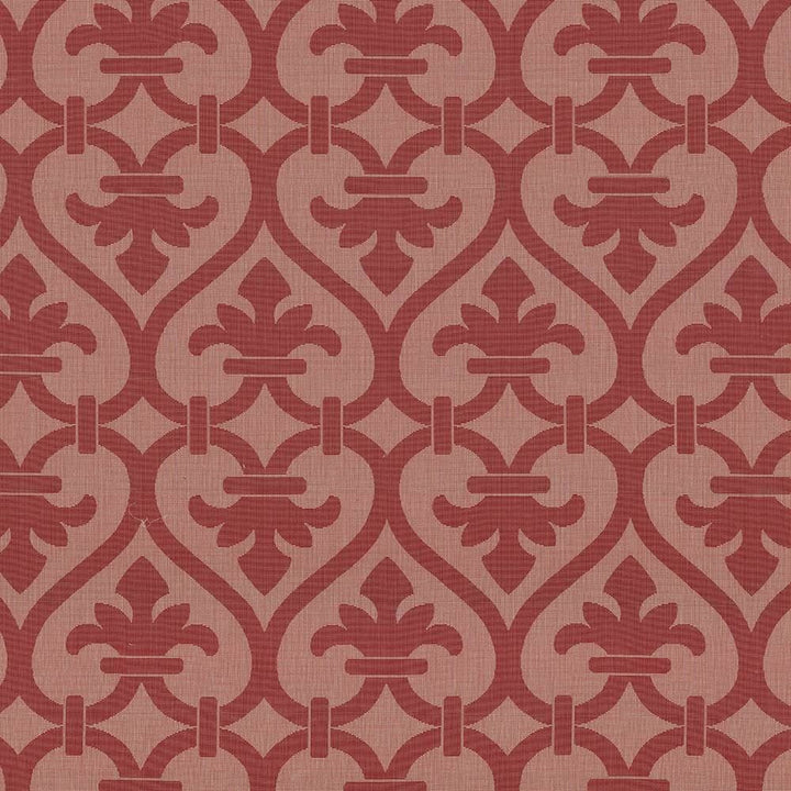 Triomphe Crimson by Kasmir Fabric 1423 97% Cotton 3% Polyester USA 48,000 Wyzenbeek Double Rubs Horizontal: 13 4/8 inches and Vertical: 38 3/8 inches 60 - 61 - Fabric Carolina -