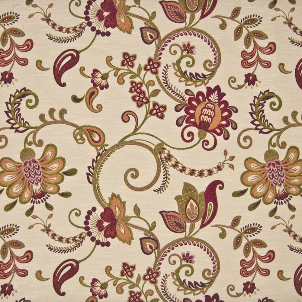 Trocadero Begonia  by Kasmir Fabric See sample 64% Rayon
26% Polyester
10% Cotton
 CHINA 20,000 Wyzenbeek Double Rubs </p><p>Repeat: Horizontal: 29 inches and Vertical: 25 inches 52  - Fabric Carolina -