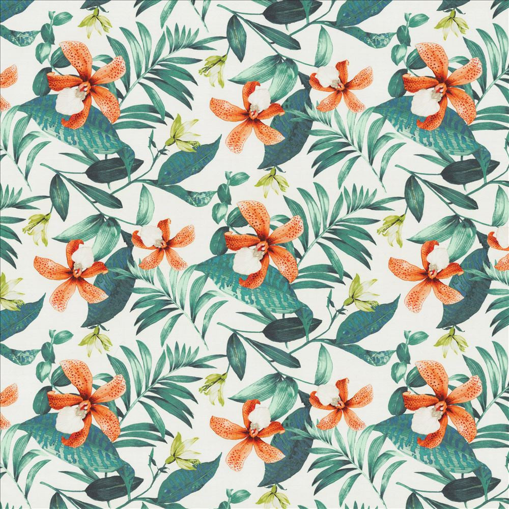 Tropic Beauty 55 Guava  by Kasmir Fabric See sample 65% Polyester
35% Cotton
 SPAIN 40,000 Martindale Cycles </p><p>Repeat: Horizontal: 27 5/8 inches and Vertical: 25 2/8 inches 55  - Fabric Carolina -