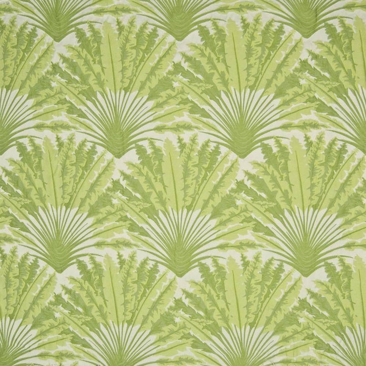 Tropicana Io Lime by Kasmir Fabric 1395 USA 30,000 Wyzenbeek Double Rubs H: 14 2/8 inches, V:27 inches 53 - Fabric Carolina - Kasmir