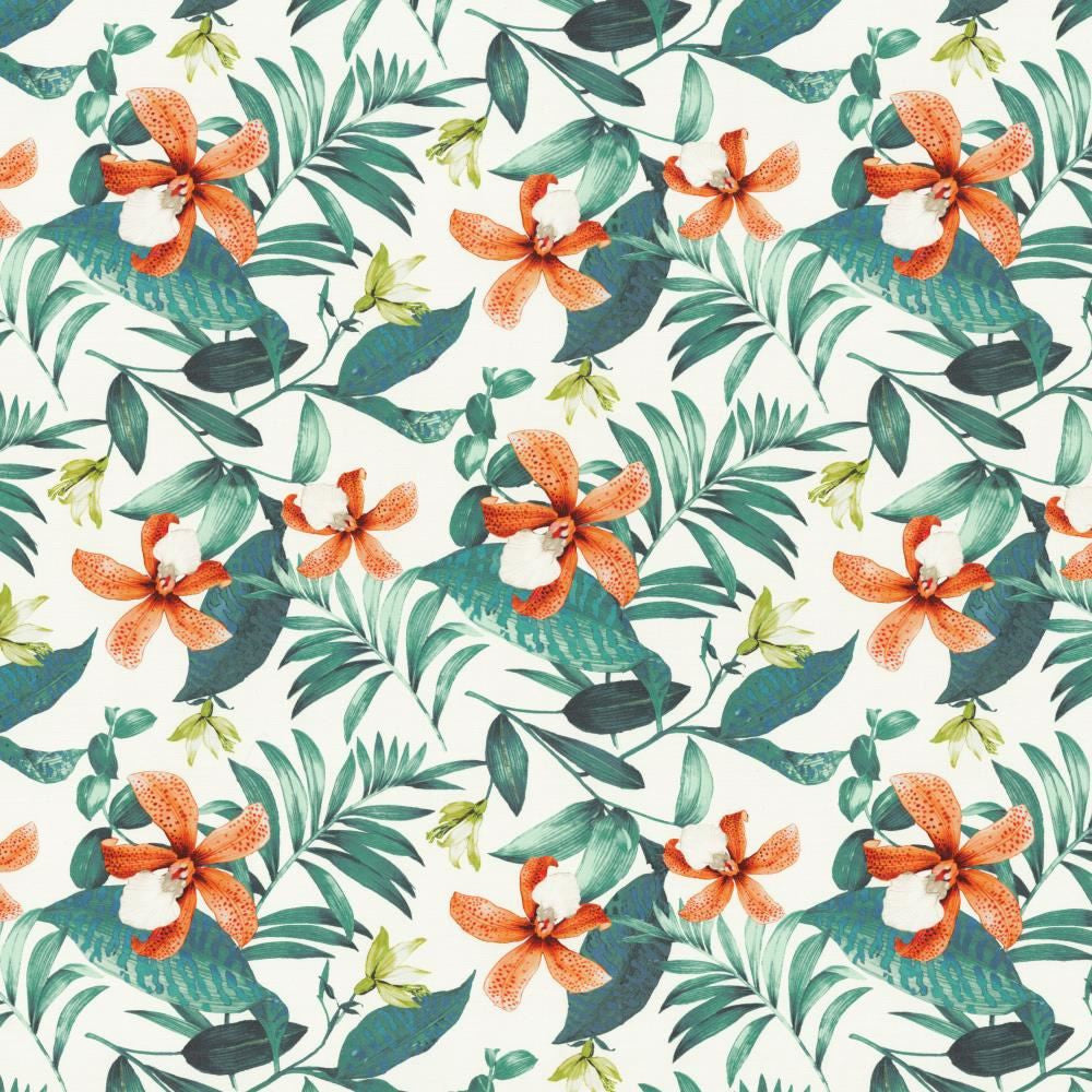 Tropic Beauty 55 Guava by Kasmir Fabric 1452 65% Polyester
35% Cotton
 SPAIN </p><p>Repeat: Horizontal: 27 5/8 inches and Vertical: 25 2/8 inches 55 - Fabric Carolina -