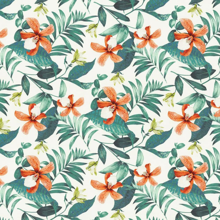 Tropic Beauty 55 Guava by Kasmir Fabric 1452 65% Polyester
35% Cotton
 SPAIN </p><p>Repeat: Horizontal: 27 5/8 inches and Vertical: 25 2/8 inches 55 - Fabric Carolina -
