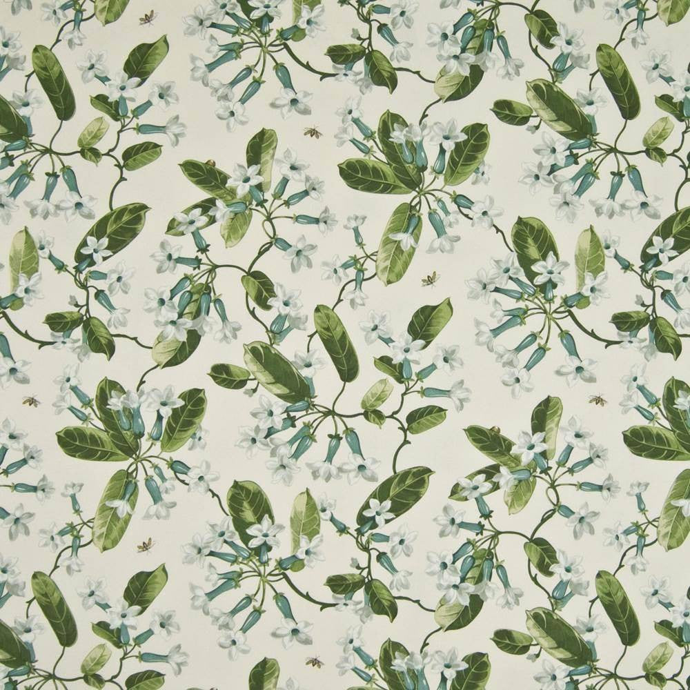 Trumpet Glory Morning Dew by Kasmir Fabric 1390 PERU 15,000 Wyzenbeek Double Rubs H: 13 4/8 inches, V:25 2/8 inches 54 - Fabric Carolina - Kasmir
