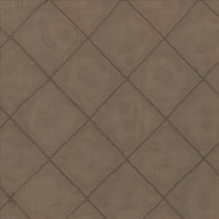 Tucked Away Latte by Kasmir Fabric 5077 100% Polyester
 CHINA Not Tested </p><p>Repeat: Horizontal: 5 6/8 inches and Vertical: 5 6/8 inches 57 - Fabric Carolina -