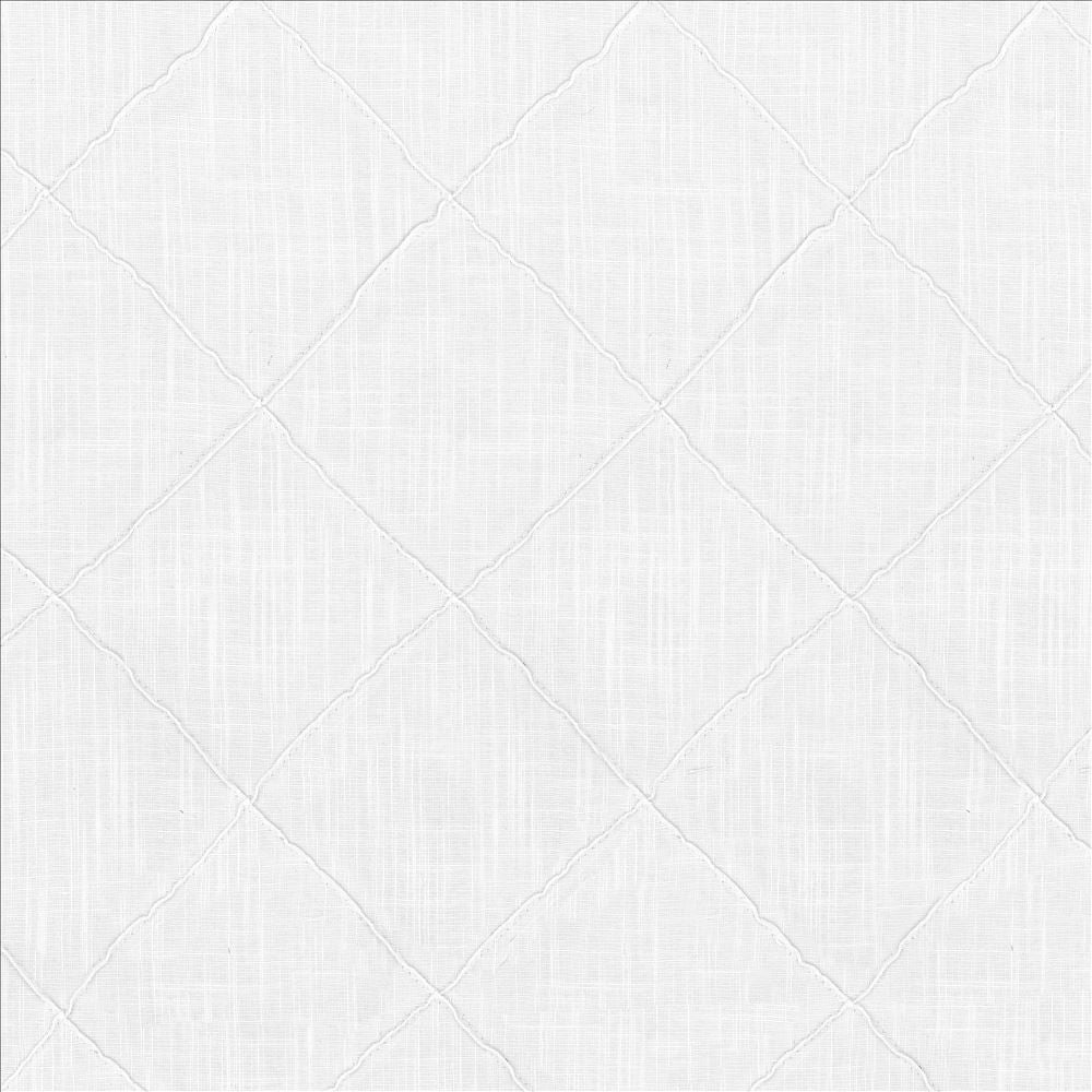 Tucked Away Off White by Kasmir Fabric 5077 100% Polyester CHINA Not Tested Horizontal: 5 6/8 inches and Vertical: 5 6/8 inches 57 - 58 - Fabric Carolina -