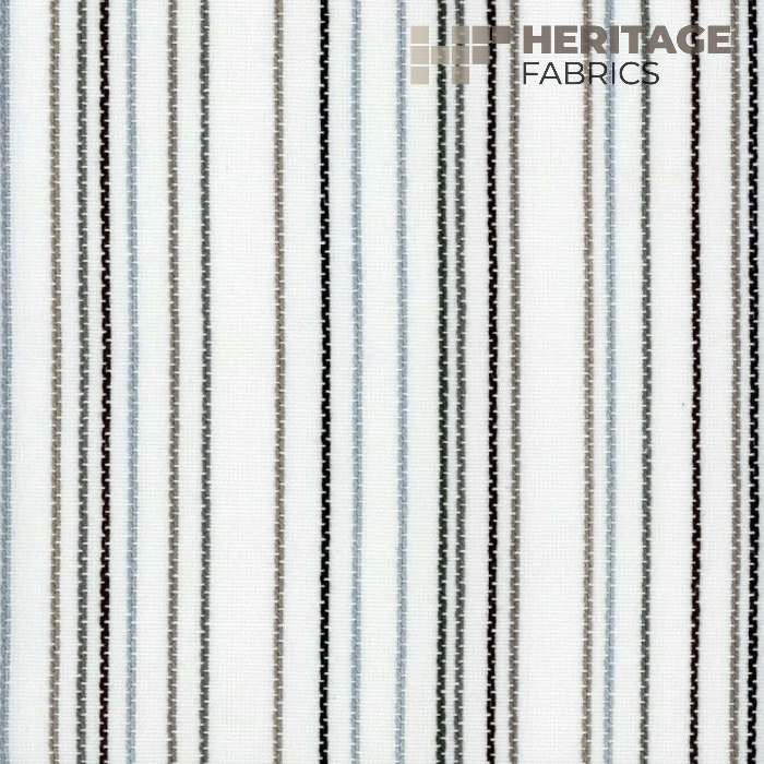 Tucker Charcoal by Heritage Fabric - 100% Cotton India 21,000 Horizontal: 9" and Vertical: N/A 54" - Fabric Carolina -