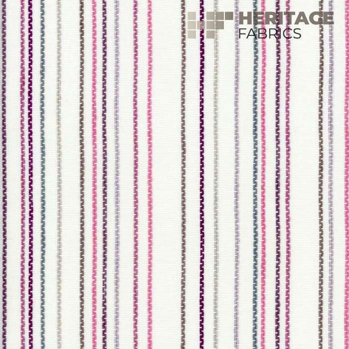 Tucker Mulberry by Heritage Fabric - 100% Cotton India 21,000 Horizontal: 9" and Vertical: N/A 54" - Fabric Carolina -