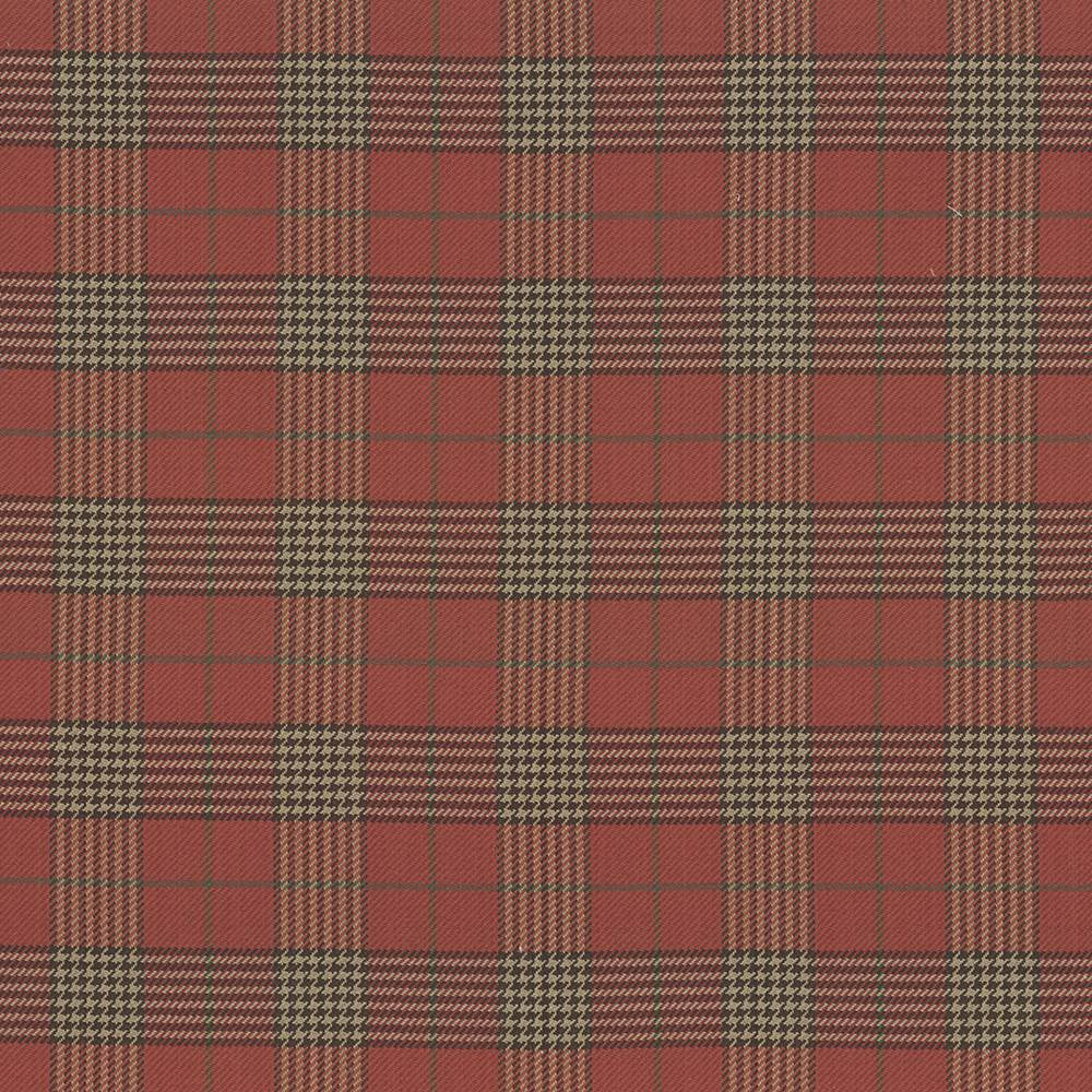 Tuckerton Redstone by Kasmir Fabric 1435 100% Cotton
 INDIA </p><p>Repeat: Horizontal: 4 3/8 inches and Vertical: 4 7/8 inches 53 - 54 - Fabric Carolina -