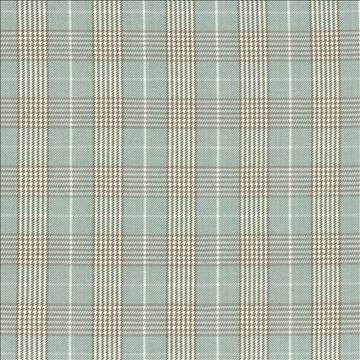 Tuckerton Surf by Kasmir Fabric 1436 100% Cotton INDIA 12,000 Wyzenbeek Double Rubs H: 4 3/8 inches, V: 4 7/8 inches 53 - 54 - Fabric Carolina - Kasmir