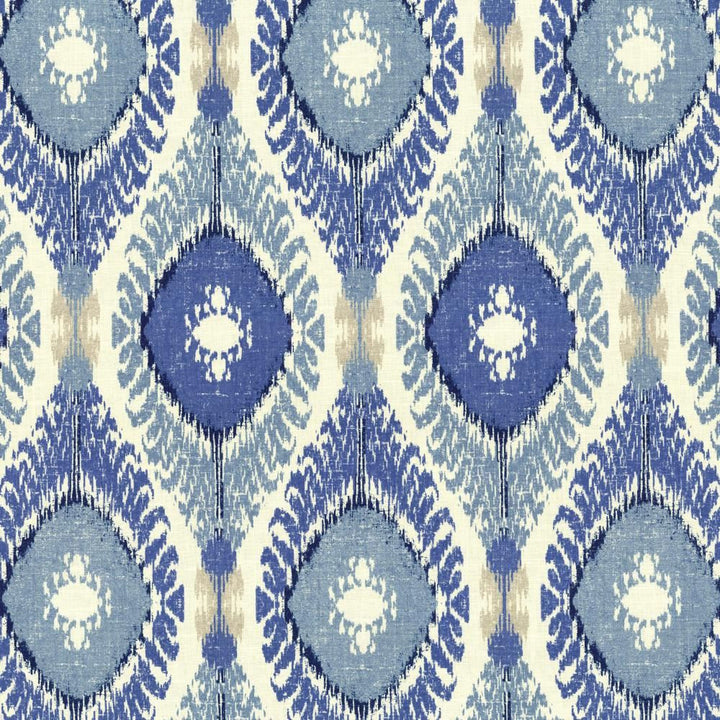 Tucumcari Baltic by Kasmir Fabric 5081 55% Linen
45% Rayon
 USA </p><p>Repeat: Horizontal: 13 6/8 inches and Vertical: 27 inches 54 - Fabric Carolina -