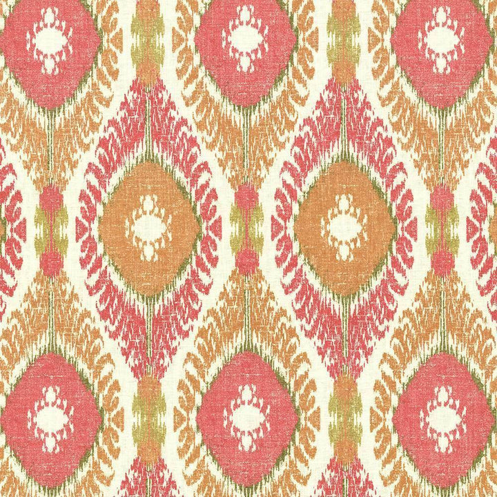 Tucumcari Coral Reef by Kasmir Fabric 5079 USA 9,000 Wyzenbeek Double Rubs H: 13 6/8 inches, V:27 inches 54 - Fabric Carolina - Kasmir