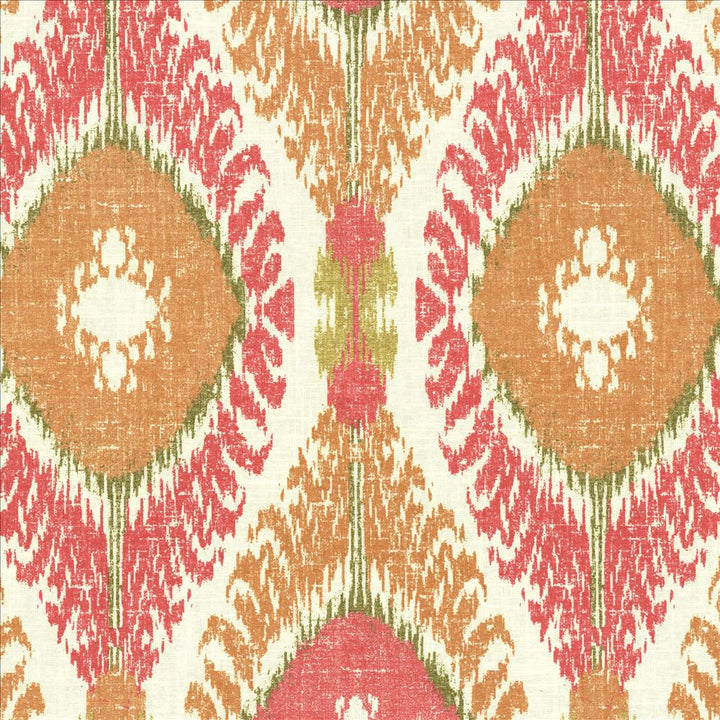 Tucumcari Coral Reef  by Kasmir Fabric See sample 55% Linen
45% Rayon
 USA 9,000 Wyzenbeek Double Rubs </p><p>Repeat: Horizontal: 13 6/8 inches and Vertical: 27 inches 54  - Fabric Carolina -