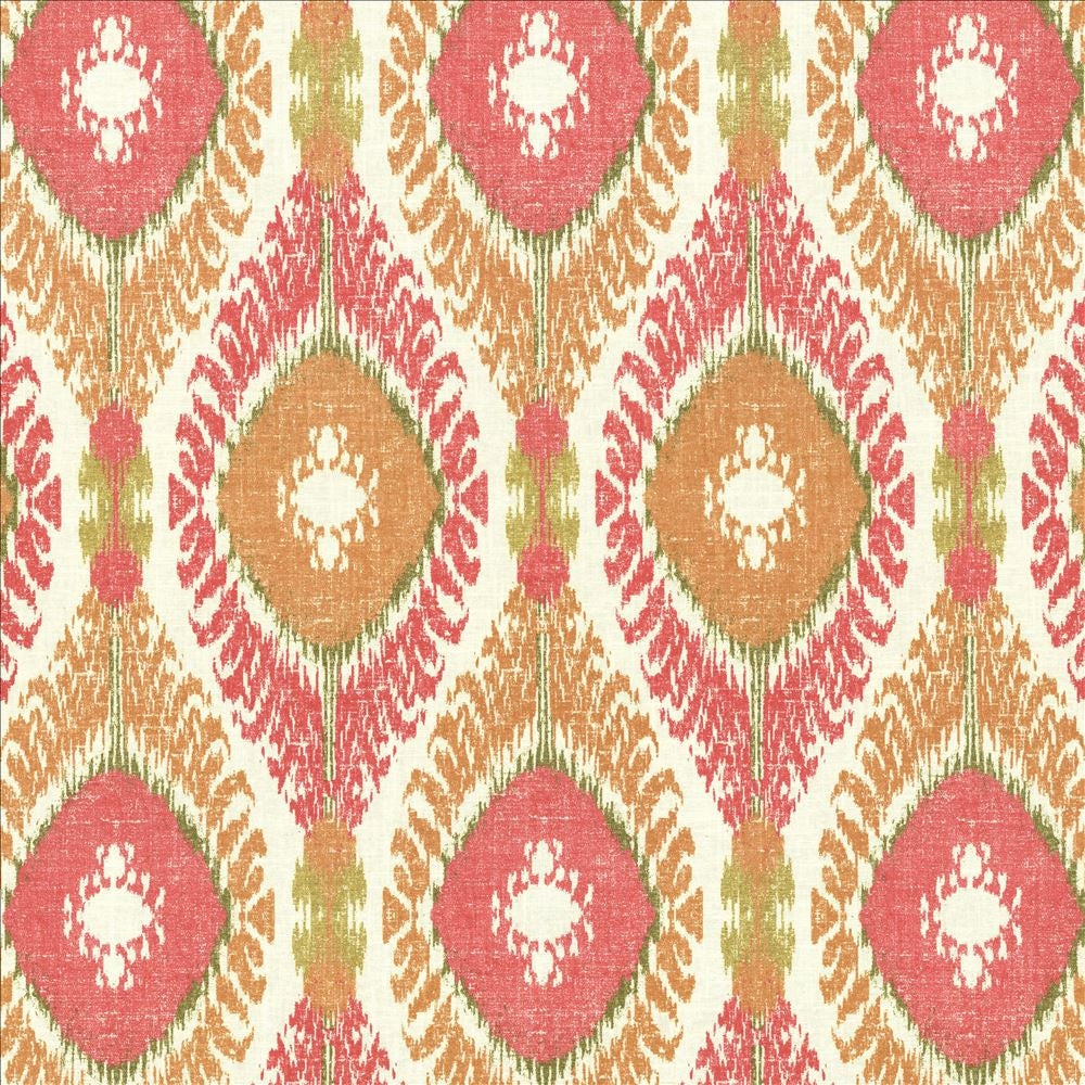 Tucumcari Coral Reef by Kasmir Fabric 5079 55% Linen
45% Rayon
 USA 9,000 Wyzenbeek Double Rubs </p><p>Repeat: Horizontal: 13 6/8 inches and Vertical: 27 inches 54 - Fabric Carolina -