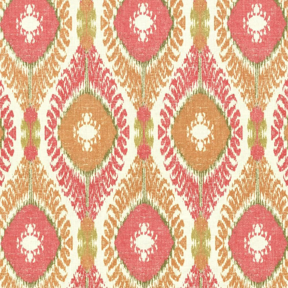 Tucumcari Coral Reef by Kasmir Fabric 5079 55% Linen
45% Rayon
 USA </p><p>Repeat: Horizontal: 13 6/8 inches and Vertical: 27 inches 54 - Fabric Carolina -
