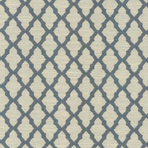 Tudor Crossing Aqua by Kasmir Fabric