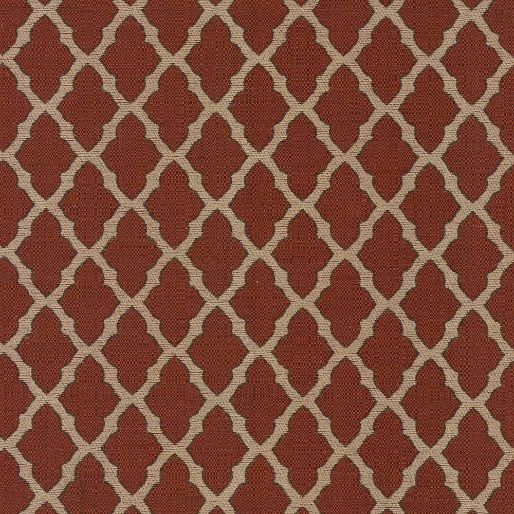 Tudor Crossing Tangerine by Kasmir Fabric 5086 CHINA 15,000 Wyzenbeek Double Rubs H: 2 7/8 inches, V:3 inches 54 - Fabric Carolina - Kasmir
