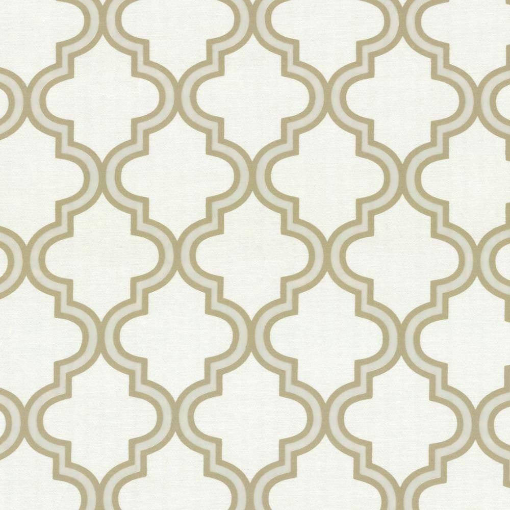 Tudor Sheer Champagne by Kasmir Fabric 5012 CHINA Not Tested H: 5 5/8 inches, V:6 4/8 inches 58 - 59 - Fabric Carolina - Kasmir