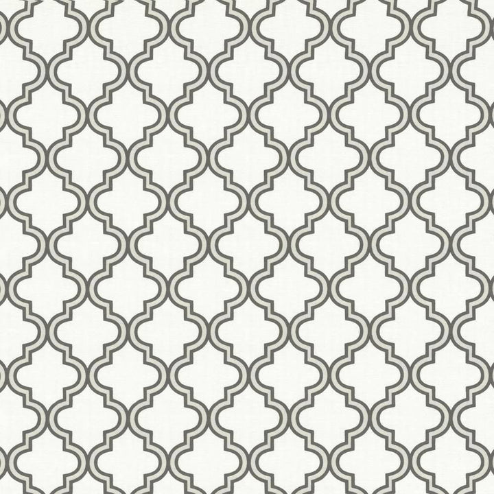 Tudor Sheer Silver by Kasmir Fabric 5012 CHINA Not Tested H: 5 5/8 inches, V:6 4/8 inches 58 - 59 - Fabric Carolina - Kasmir