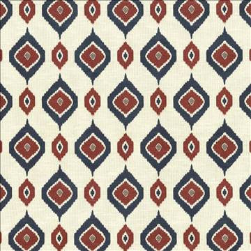 Tulu Americana by Kasmir Fabric 5081 100% Cotton UAE 30,000 Wyzenbeek Double Rubs H: 9 inches, V: 12 5/8 inches 54 - 55 - Fabric Carolina - Kasmir