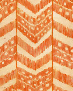 TURKISH IKAT Tangerine Wallpaper (WP30058) by Mind The Gap