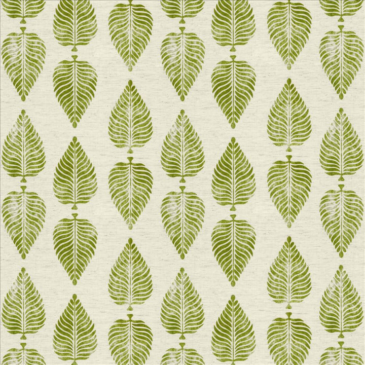 Turning Leaf Green  by Kasmir Fabric See sample 97% Polyester
3% Linen
 CHINA 30,000 Wyzenbeek Double Rubs </p><p>Repeat: Horizontal: 13 4/8 inches and Vertical: 12 4/8 inches 54  - Fabric Carolina -