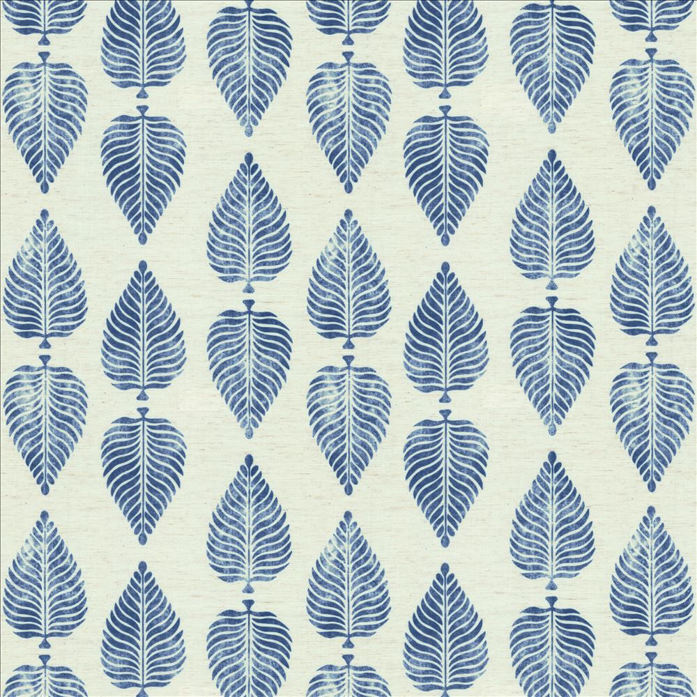 Turning Leaf Ink by Kasmir Fabric 1456 97% Polyester
3% Linen
 CHINA </p><p>Repeat: Horizontal: 13 4/8 inches and Vertical: 12 4/8 inches 54 - Fabric Carolina -